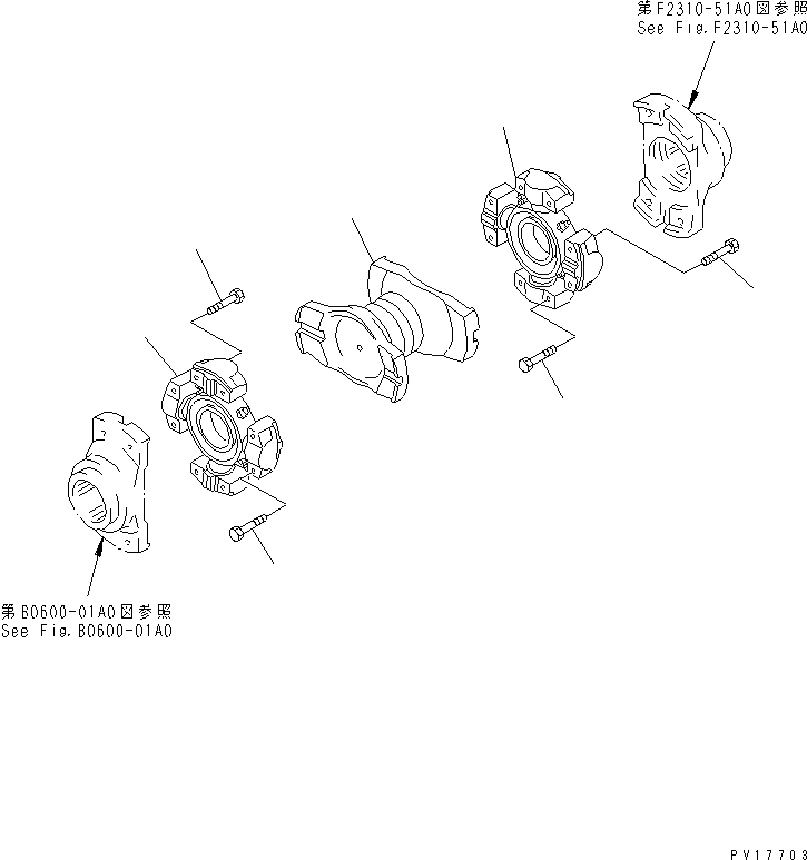 Схема запчастей Komatsu D575A-2 - КРЕСТОВИНА ГТР CONVERTOR¤ ТРАНСМИССИЯ¤ РУЛЕВ. УПРАВЛЕНИЕ И КОНЕЧНАЯ ПЕРЕДАЧА