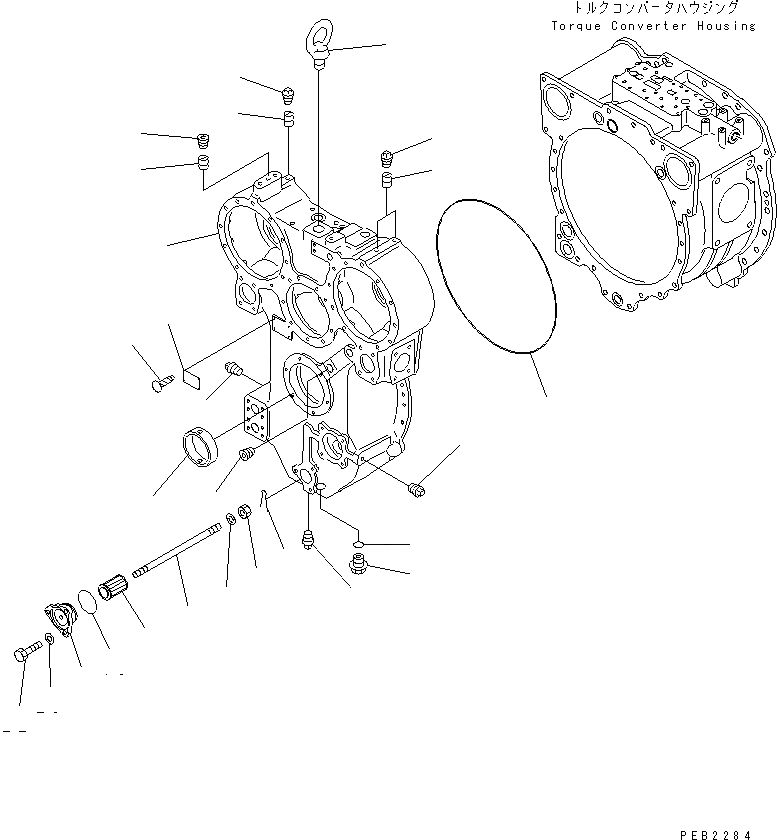 Схема запчастей Komatsu D575A-3-M - МЕХ-М ОТБОРА МОЩНОСТИ (/) ГТР CONVERTOR¤ ТРАНСМИССИЯ¤ РУЛЕВ. УПРАВЛЕНИЕ И КОНЕЧНАЯ ПЕРЕДАЧА