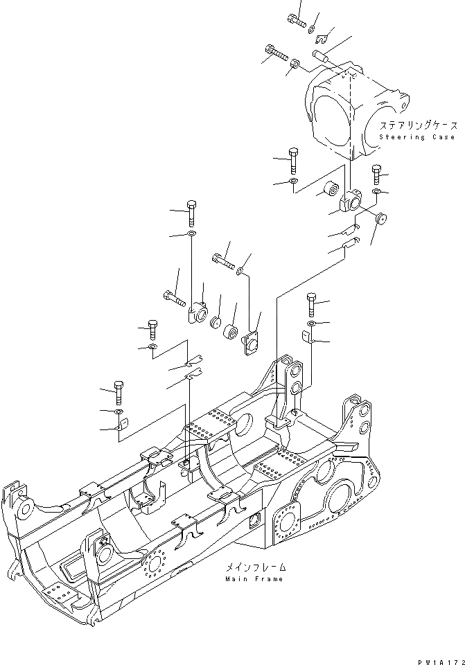 Схема запчастей Komatsu D575A-3-M - СИЛОВАЯ ЛИНИЯ КРЕПЛЕНИЕ ГТР CONVERTOR¤ ТРАНСМИССИЯ¤ РУЛЕВ. УПРАВЛЕНИЕ И КОНЕЧНАЯ ПЕРЕДАЧА