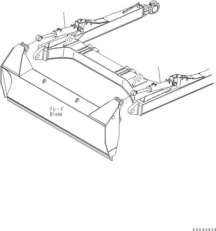 Схема запчастей Komatsu D63E-12 - TОБОД КОЛЕСАMING ЦИЛИНДР РАБОЧЕЕ ОБОРУДОВАНИЕ