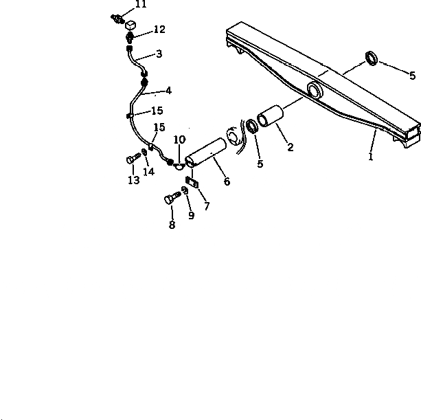 Схема запчастей Komatsu D65P-8 - БАЛКА БАЛАНСИРА (ШУМОПОДАВЛ. ДЛЯ EC)(№898-) МАРКИРОВКА¤ ИНСТРУМЕНТ И РЕМКОМПЛЕКТЫ