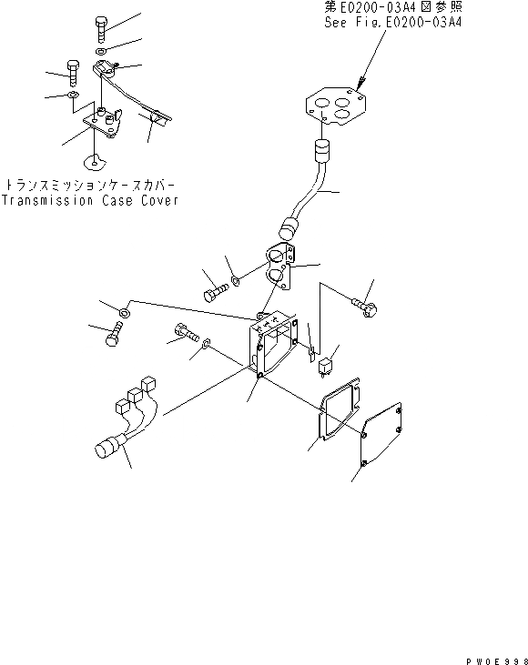 Схема запчастей Komatsu D65PX-12 - VEHICLE ЭЛЕКТРОПРОВОДКА (БЛОК РЕЛЕ) (ДЛЯ ЕС)(№7-) ЭЛЕКТРИКА