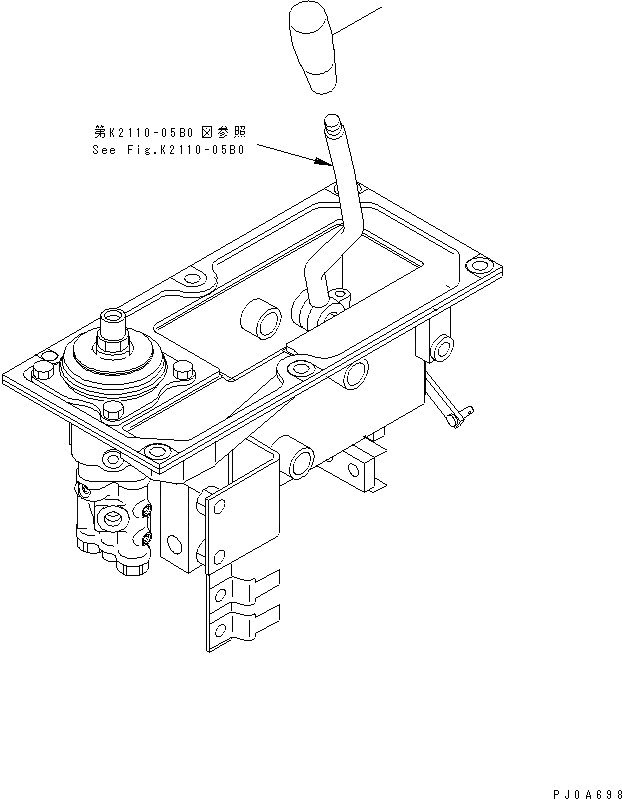 Схема запчастей Komatsu D65PX-12 - ОСНОВН. КОНСТРУКЦИЯ (KNOB) (СЕВ. АМЕРИКА СПЕЦ-Я.)(№-) КАБИНА ОПЕРАТОРА И СИСТЕМА УПРАВЛЕНИЯ