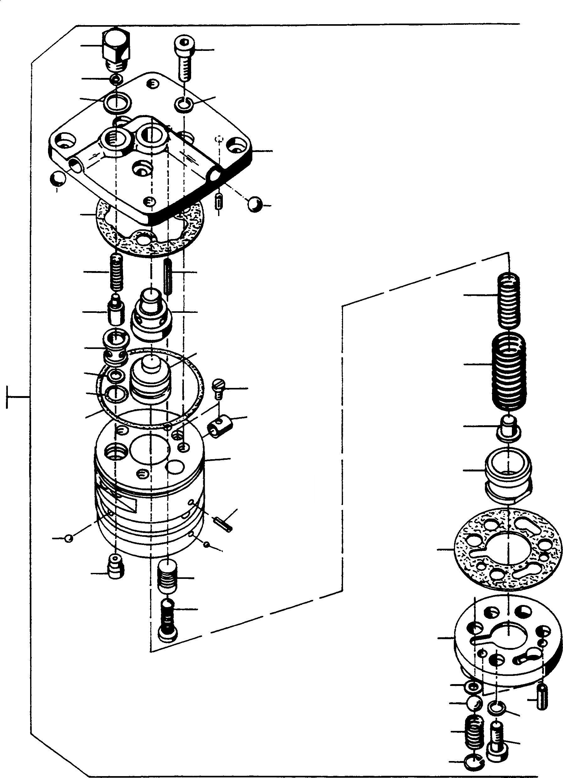 Схема запчастей Komatsu D700D Super - PRESSURE REGULATING КЛАПАН ТРАНСМИССИЯ И ЗАДН. МОСТ