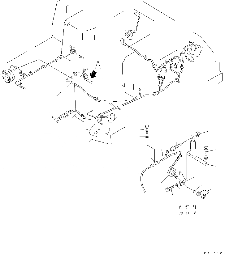 Схема запчастей Komatsu D85A-21-E - ТРАНСМИССИЯ ПЕРЕКЛЮЧАТЕЛЬ(№7-) ЭЛЕКТРИКА