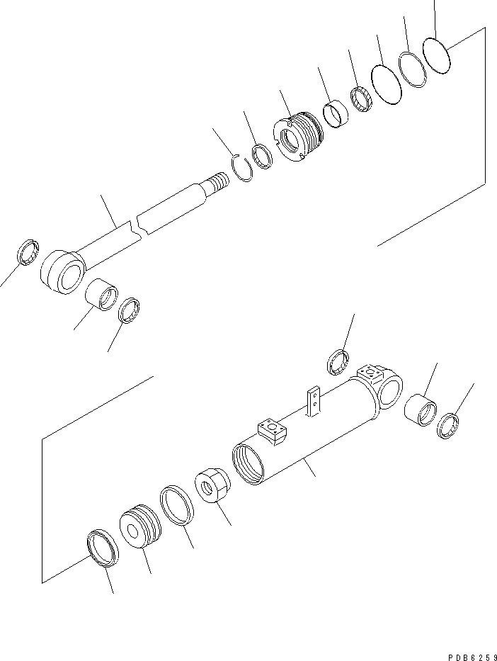 Схема запчастей Komatsu D85A-21B-ER - ОТВАЛ TОБОД КОЛЕСАMING ЦИЛИНДР (FUJI)(№78-) ОСНОВН. КОМПОНЕНТЫ И РЕМКОМПЛЕКТЫ