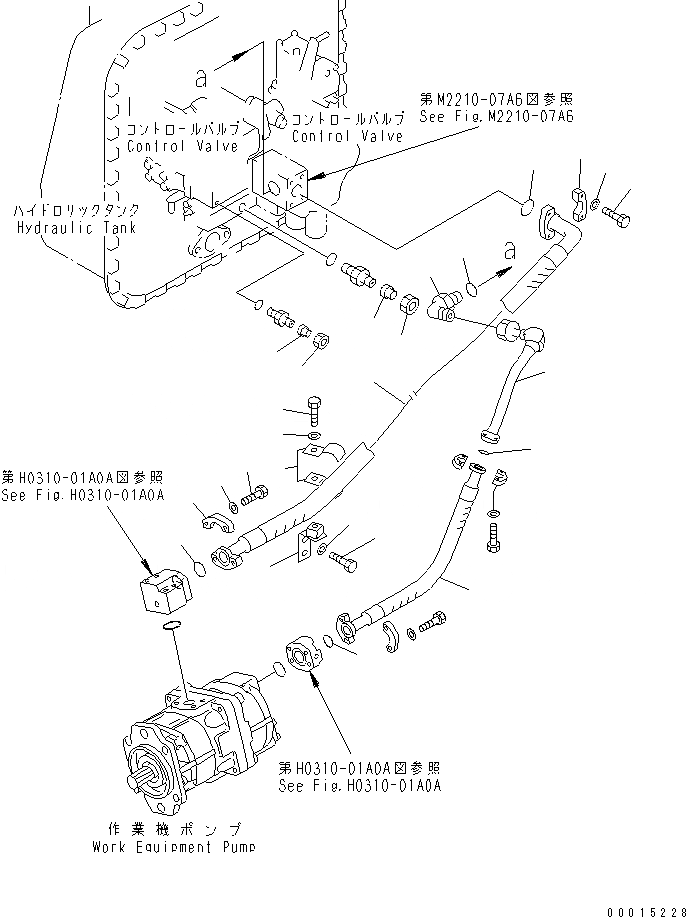 Схема запчастей Komatsu D85A-21 - ГИДРОЛИНИЯ (FROM ИЗ БАКА В НАСОС) (TОБОД КОЛЕСАMING ДЛЯ CHINA)(№77-) ЧАСТИ КОРПУСА