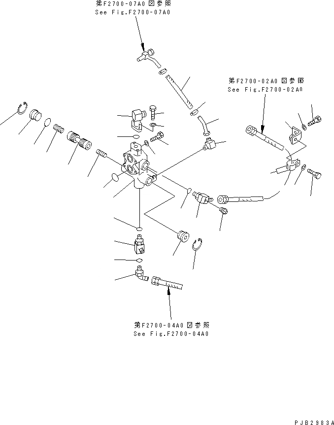 Схема запчастей Komatsu D85C-21-A - ГИДРОТРАНСФОРМАТОР И РУЛЕВ. УПРАВЛЕНИЕ РАЗГРУЗ. КЛАПАН СИЛОВАЯ ПЕРЕДАЧА И КОНЕЧНАЯ ПЕРЕДАЧА