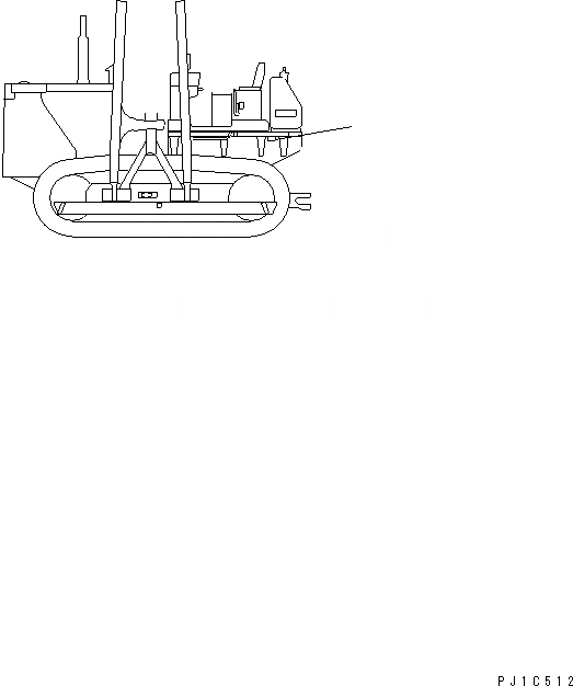 Схема запчастей Komatsu D85C-21-A - МАРКИРОВКА (ЦЕНТР. OFF GRAVITY) МАРКИРОВКА