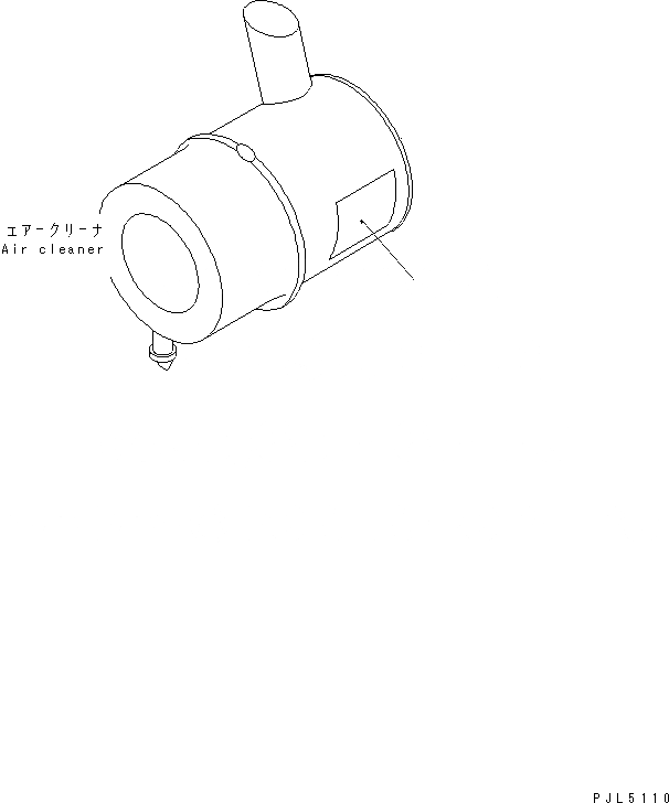 Схема запчастей Komatsu D85C-21-A - MARK (ВОЗДУХООЧИСТИТЕЛЬ) МАРКИРОВКА