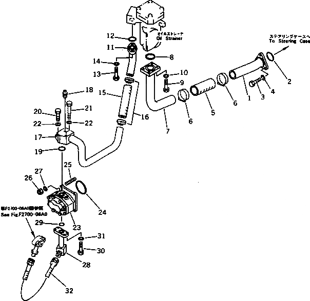 Схема запчастей Komatsu D85E-21 - ГИДРАВЛИКА РУЛ. УПРАВЛЕНИЯ (/)(№-78) ГТР CONVERTOR¤ ТРАНСМИССИЯ¤ РУЛЕВ. УПРАВЛЕНИЕ И КОНЕЧНАЯ ПЕРЕДАЧА