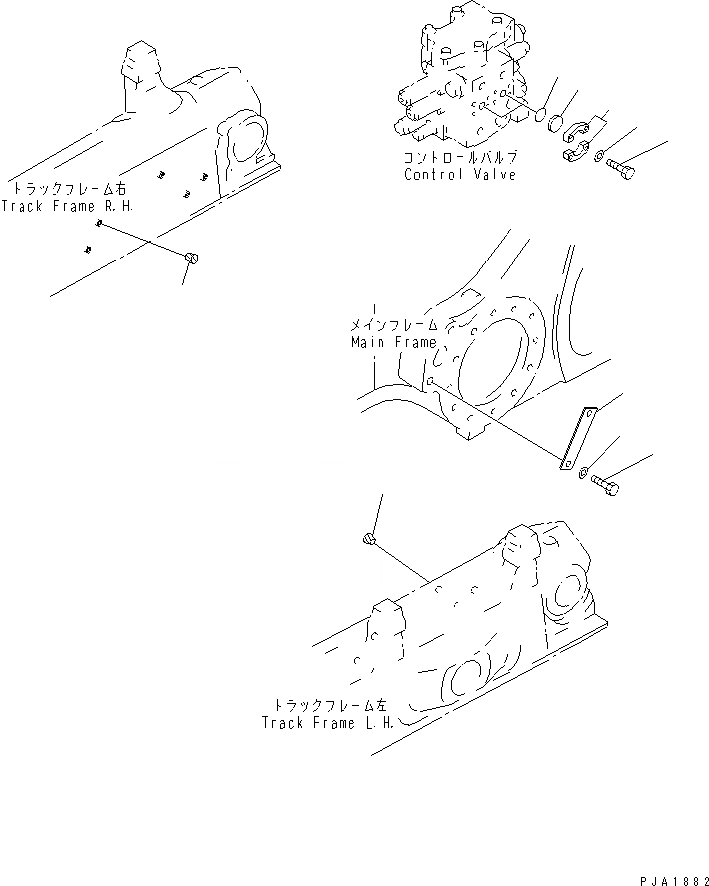 Схема запчастей Komatsu D85E-SS-2A - ANGLE ЗАГЛУШКА(№-) ГИДРАВЛИКА