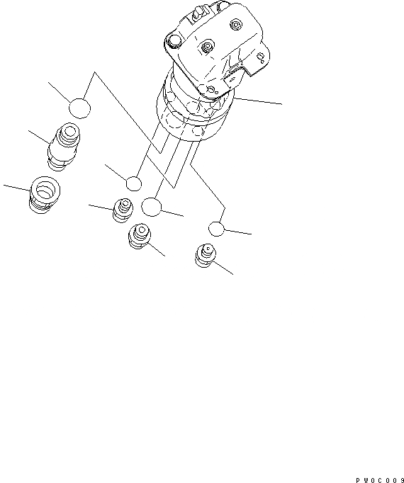 Схема запчастей Komatsu D85ESS-2A - ОСНОВН. КОНСТРУКЦИЯ (ГЛАВН. КЛАПАН)(№-) КАБИНА ОПЕРАТОРА И СИСТЕМА УПРАВЛЕНИЯ