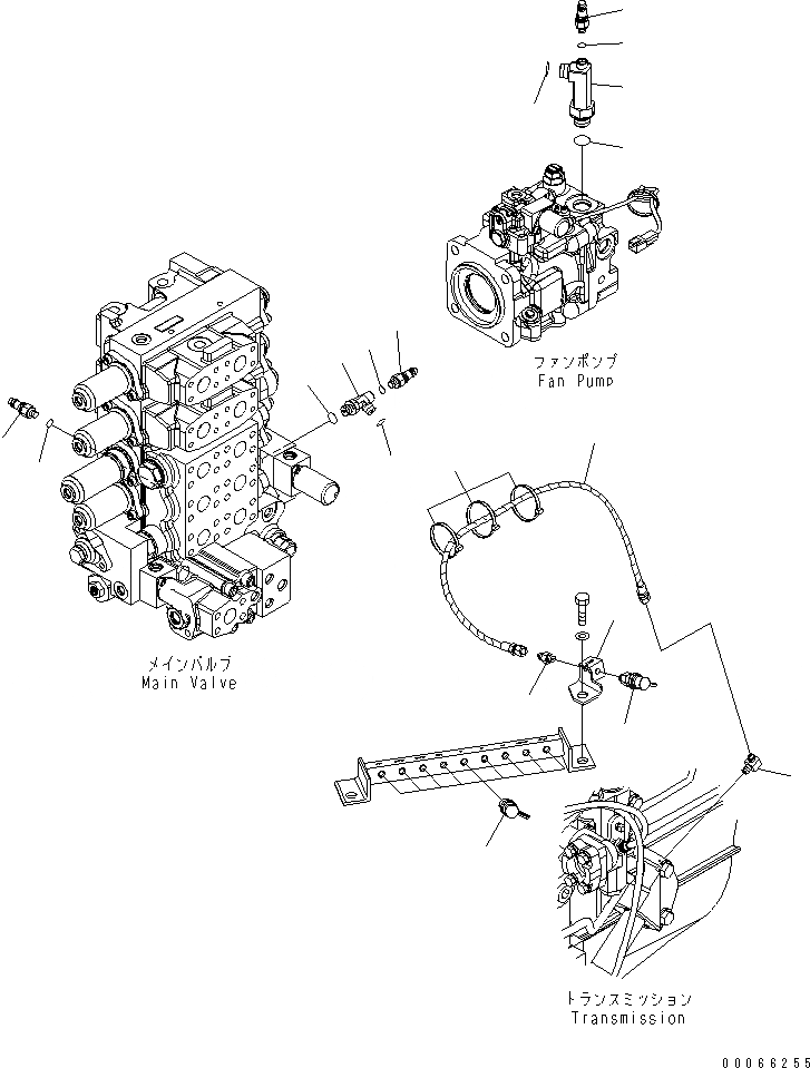 Схема запчастей Komatsu D85EX-15E0 - PM CLINIC(№-) РАЗНОЕ