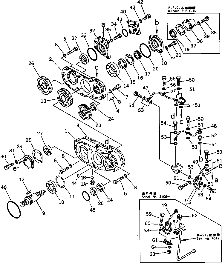 Схема запчастей Komatsu D85P-21A - МЕХ-М ОТБОРА МОЩНОСТИ(№-) КОМПОНЕНТЫ ДВИГАТЕЛЯ И ЭЛЕКТРИКА