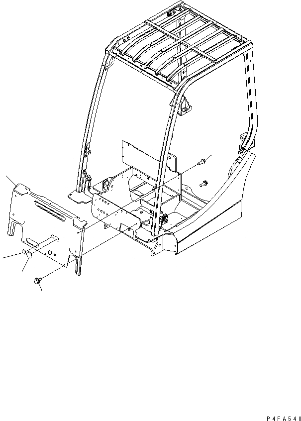 Схема запчастей Komatsu FB09HF-18F-12-A - ПРИБОРНАЯ ПАНЕЛЬ (ДЛЯ МАЧТА НАКЛОН. ANGLE GAUGE/LASER LIFT HEIGHT ДАТЧИК) ЧАСТИ КОРПУСА И КАБИНА ОПЕРАТОРА