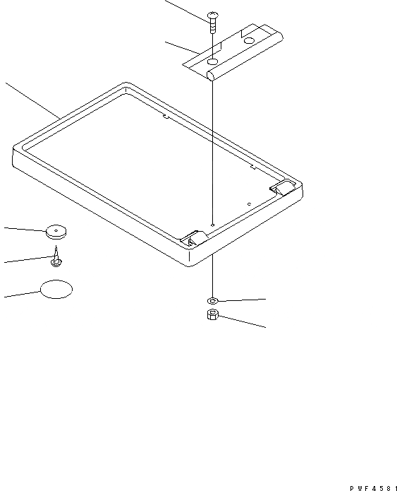 Схема запчастей Komatsu FB10 - TRAY РАЗНОЕ