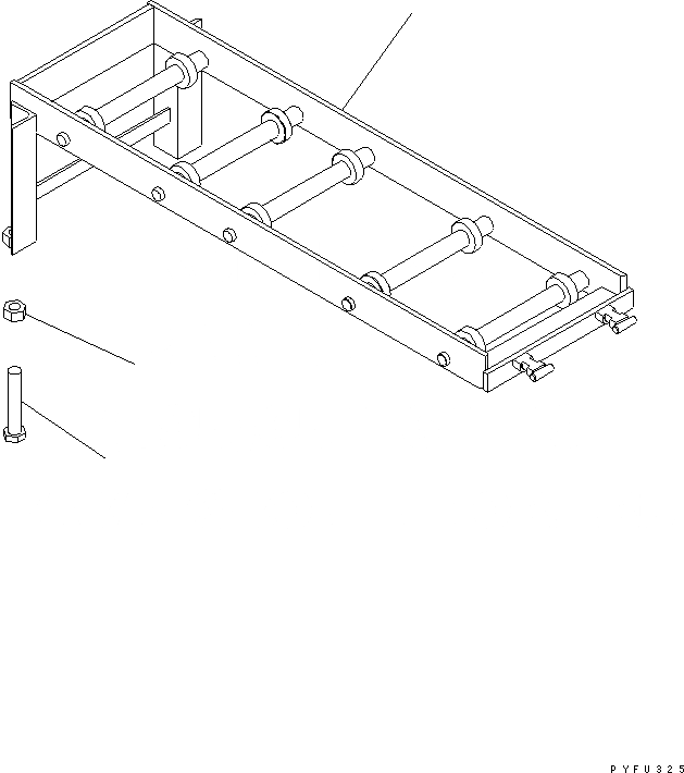 Схема запчастей Komatsu FB10 - АККУМУЛЯТОР СТОЙКА АККУМУЛЯТОР И АККУМУЛЯТОР TRAY СИСТЕМА