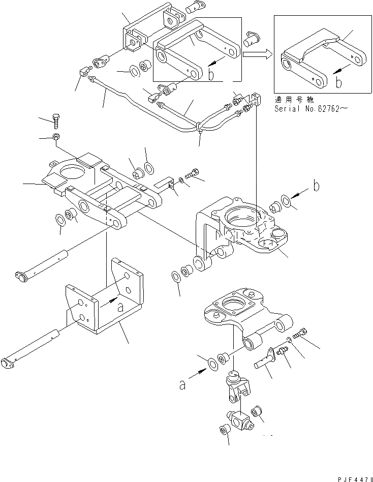 Схема запчастей Komatsu FB14-18RS-11 - СИЛОВАЯ ЛИНИЯ (ВНУТР. ЧАСТИ) (С ХОЛОДН.) (/) СИЛОВАЯ ЛИНИЯ И CASTER КОРПУС