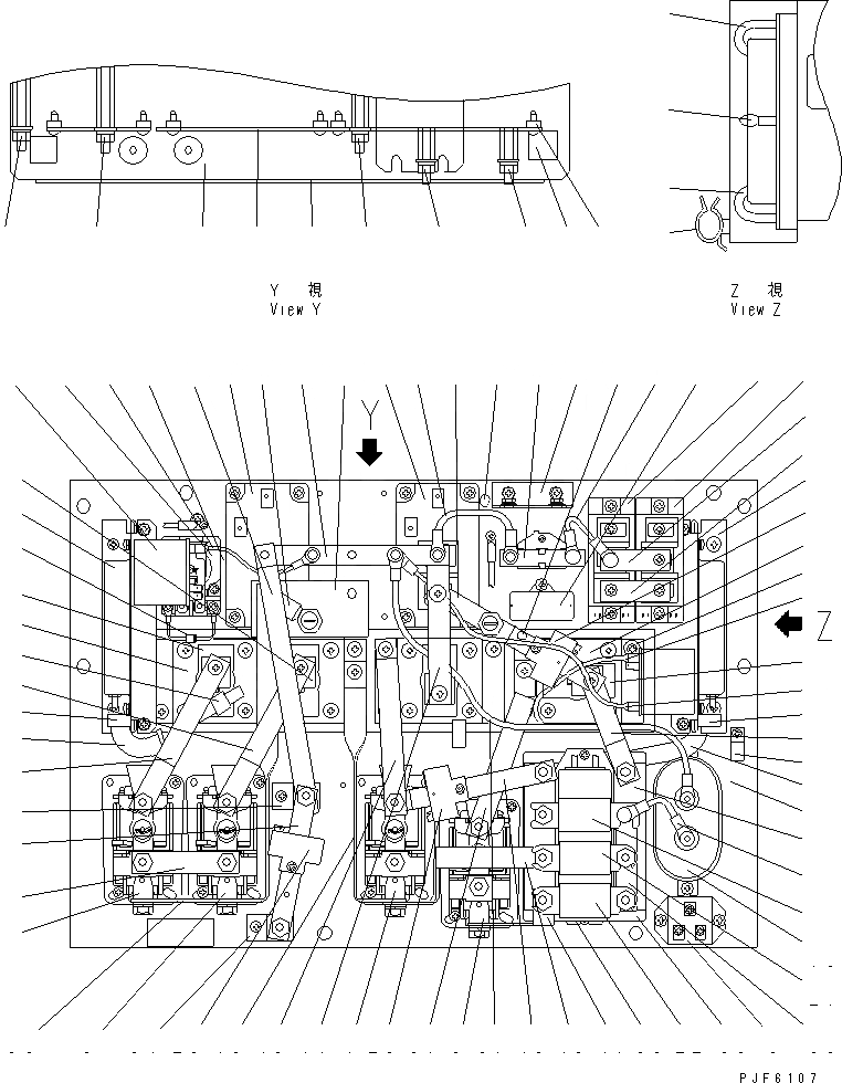 Схема запчастей Komatsu FB15 - ПРИВОД КОНТРОЛЛЕР (ВНУТР. ЧАСТИ) (/)(№87-) КОНТРОЛЛЕР
