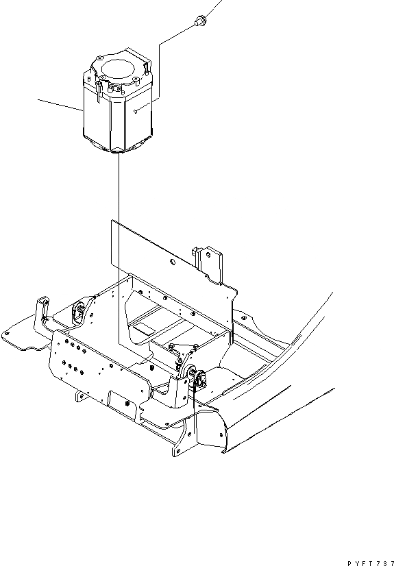 Схема запчастей Komatsu FB20AF-12-A - НАСОС МОТОР МОТОР