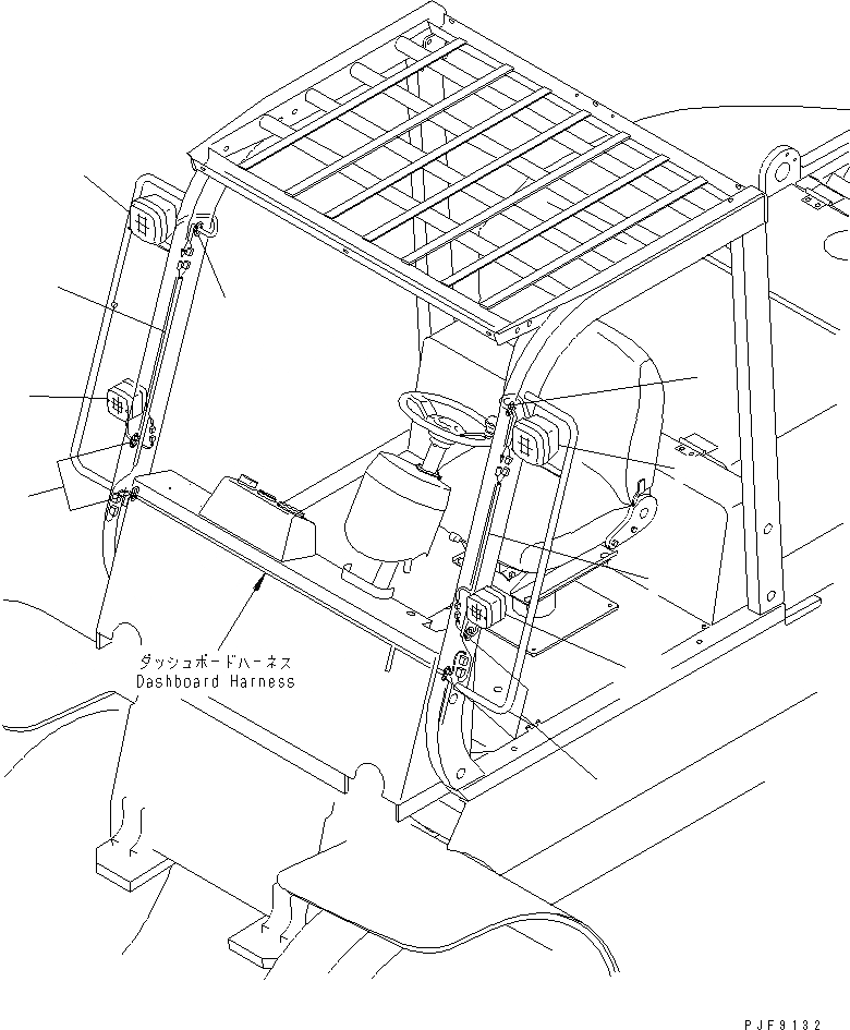 Схема запчастей Komatsu FD150E-8 - ЭЛЕКТРИКА (ГОЛОВНОЕ ОСВЕЩЕНИЕ И ПЕРЕДН. COMBINATION ОСВЕЩЕНИЕ) ЭЛЕКТРИКА