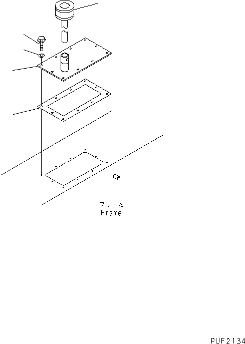 Схема запчастей Komatsu FD70-8 - БАК COVER ГИДРАВЛИКА