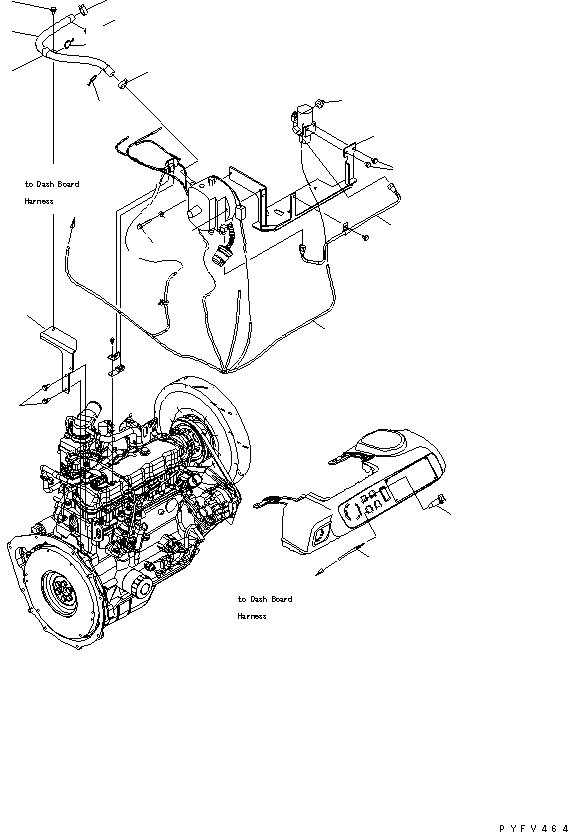 Схема запчастей Komatsu FG10-18-20 - LPG СИСТЕМА (БЕЗ ТОПЛИВН. КЛАПАН СЕЛЕКТОРА) (/) (ДЛЯ EC СПЕЦ-Я.) ТОПЛИВН. БАК. AND КОМПОНЕНТЫ