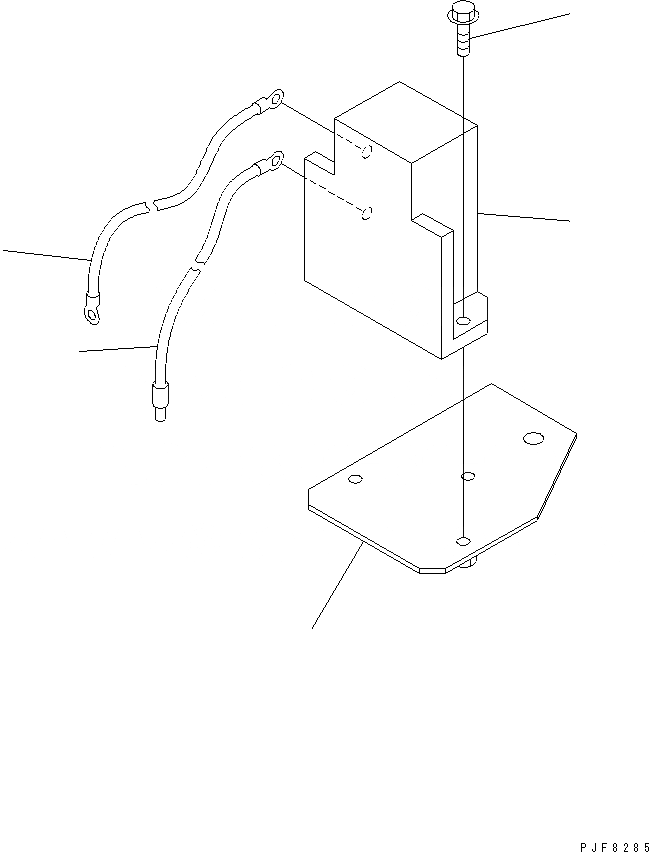 Схема запчастей Komatsu FG70-8-US - ЭЛЕКТРИКА (BACK BUZZER) (PREPARED ДЛЯ ASME IS9- REGURATION)(№-) ЭЛЕКТРИКА