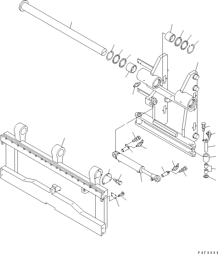 Схема запчастей Komatsu FSE708-1 - БОКОВ. СДВИГER (КРЮК ТИП) (ДЛЯ FFV CYL МАЧТА) (РАМА И ЦИЛИНДР) БОКОВ. СДВИГER (ДЛЯ FFV CYL МАЧТА) (КРЮК ТИП)