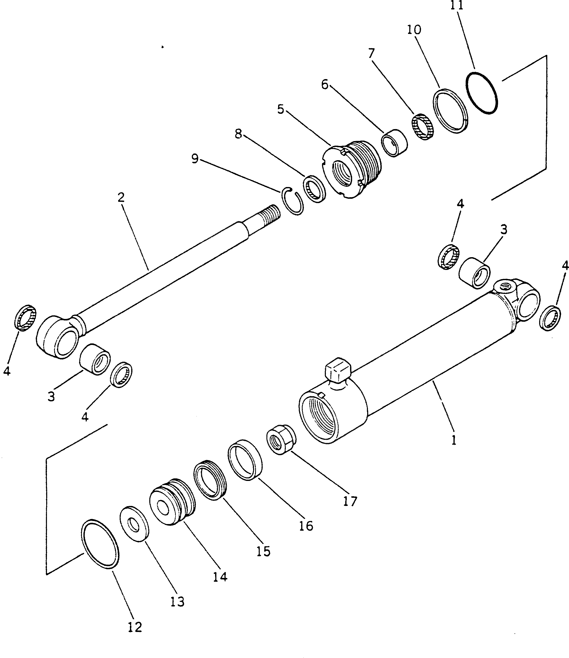 Схема запчастей Komatsu GD200A-1 - SCARIFIER ЦИЛИНДР ОПЦИОННЫЕ КОМПОНЕНТЫ