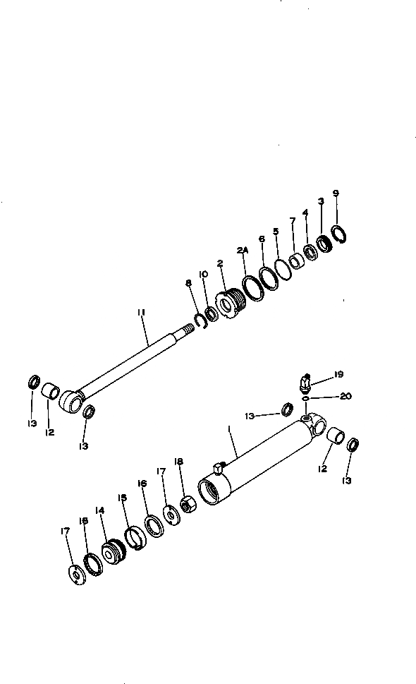 Схема запчастей Komatsu GD28AC-1 - SCARIFIER ЦИЛИНДР(№-) РАБОЧЕЕ ОБОРУДОВАНИЕ И ГИДРАВЛ СИСТЕМА УПРАВЛЕНИЯ