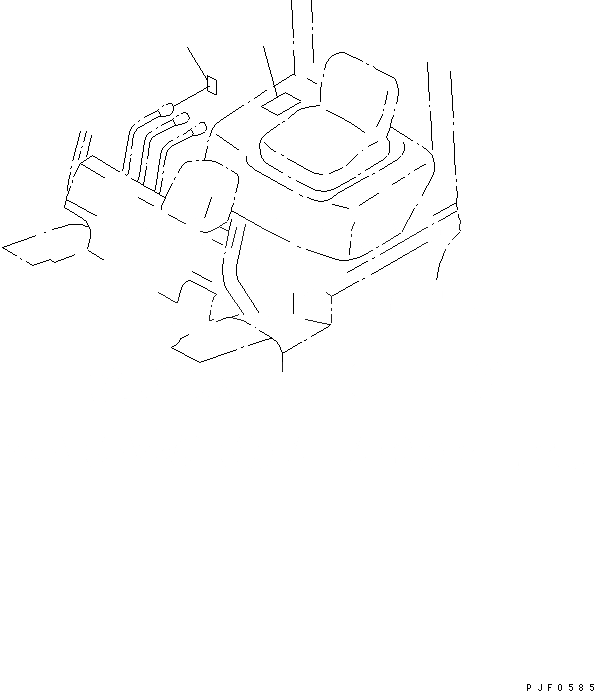 Схема запчастей Komatsu HFF157-2 - HINGED ВИЛЫ (ТАБЛИЧКИ) HINGED ВИЛЫ (ДЛЯ TFV МАЧТА)