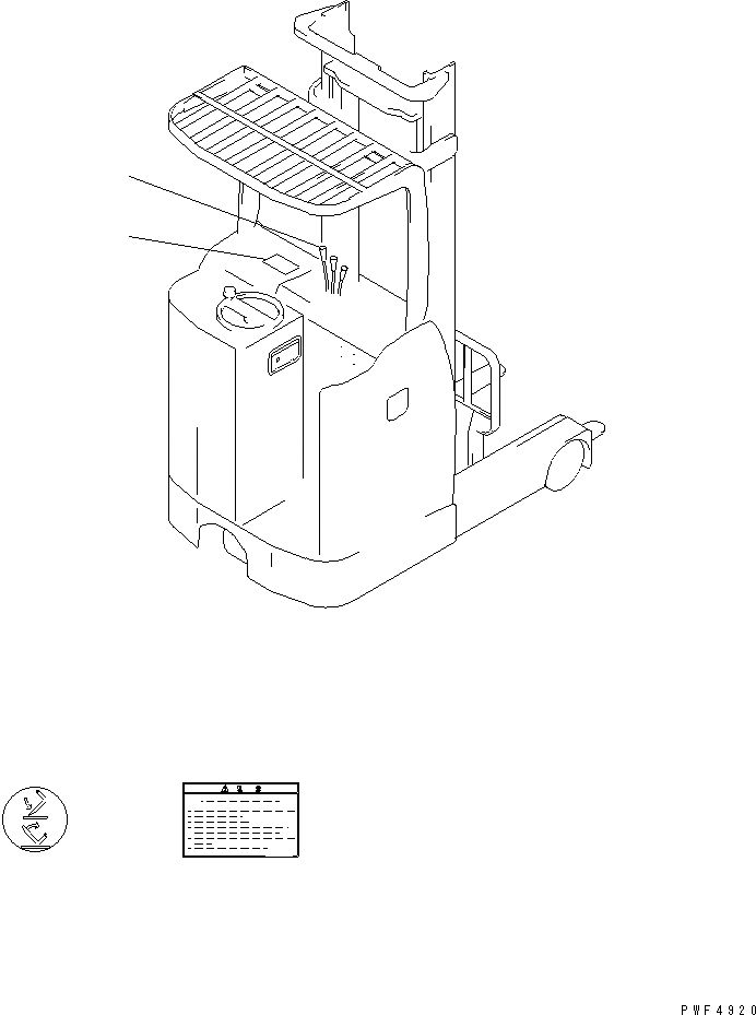 Схема запчастей Komatsu HFF1R1-1-AR - HINGED ВИЛЫ (ТАБЛИЧКИ) (ДЛЯ S/L/P-ТИП) HINGED ВИЛЫ (REACH ВИЛОЧНАЯ ТЕХНИКА)