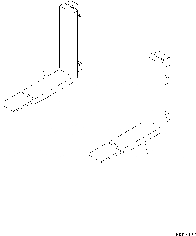 Схема запчастей Komatsu HFM408-1 - HINGED ВИЛЫ (С ВИЛЫ ПОЗИЦИОНЕР) (ДЛЯ . TON) HINGED ВИЛЫ (С ВИЛЫ ПОЗИЦИОНЕР) (ФИКС. ТИП)