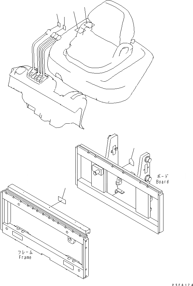 Схема запчастей Komatsu HFS408-1 - HINGED ВИЛЫ (С БОКОВ. СДВИГ) (ТАБЛИЧКИ) HINGED ВИЛЫ (С БОКОВ. СДВИГ) (ФИКС. ТИП)