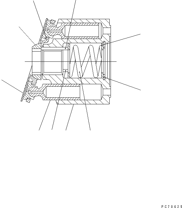 Схема запчастей Komatsu JV25DW-1 - HST НАСОС (/) (ПОВОРОТН. В СБОРЕ) УПРАВЛ-Е РАБОЧИМ ОБОРУДОВАНИЕМ