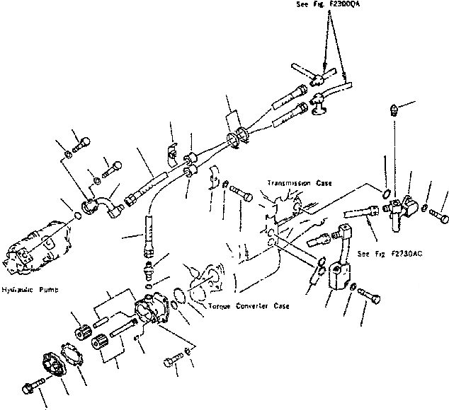 Схема запчастей Komatsu D85E-SS-2 - СИЛОВАЯ ЛИНИЯ APPLICATION ТРУБЫ (СМАЗКА) СИЛОВАЯ ПЕРЕДАЧА И КОНЕЧНАЯ ПЕРЕДАЧА