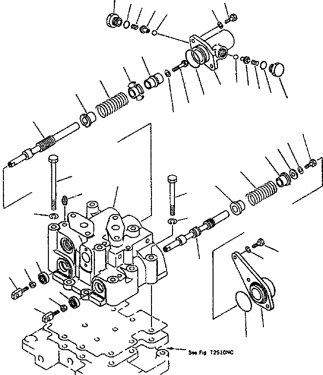 Схема запчастей Komatsu D85E-SS-2 - ТЯГОВ. ЛЕБЕДКА (КЛАПАН¤ INCHING И МУФТА СЕКЦ.) РАБОЧЕЕ ОБОРУДОВАНИЕ