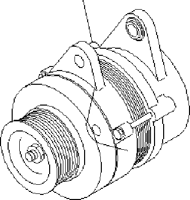Схема запчастей Komatsu PC300-7 - ГЕНЕРАТОР (A) (ОПЦИОНН.) AA ДВИГАТЕЛЬ [SAADE-A заводской номер 8-UP]