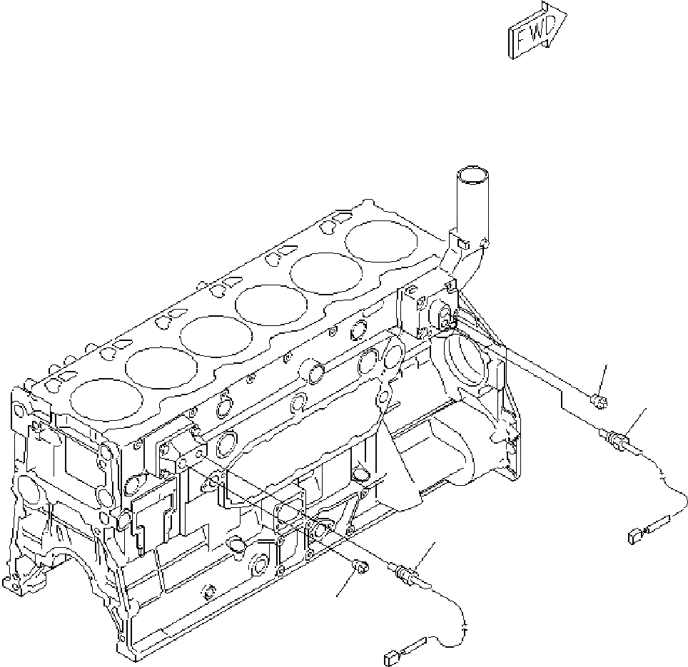 Схема запчастей Komatsu PC400-7 - ДАТЧИК ТЕМПЕРАТУРЫ ВОДЫ AA ДВИГАТЕЛЬ [SAADE- заводской номер -UP]