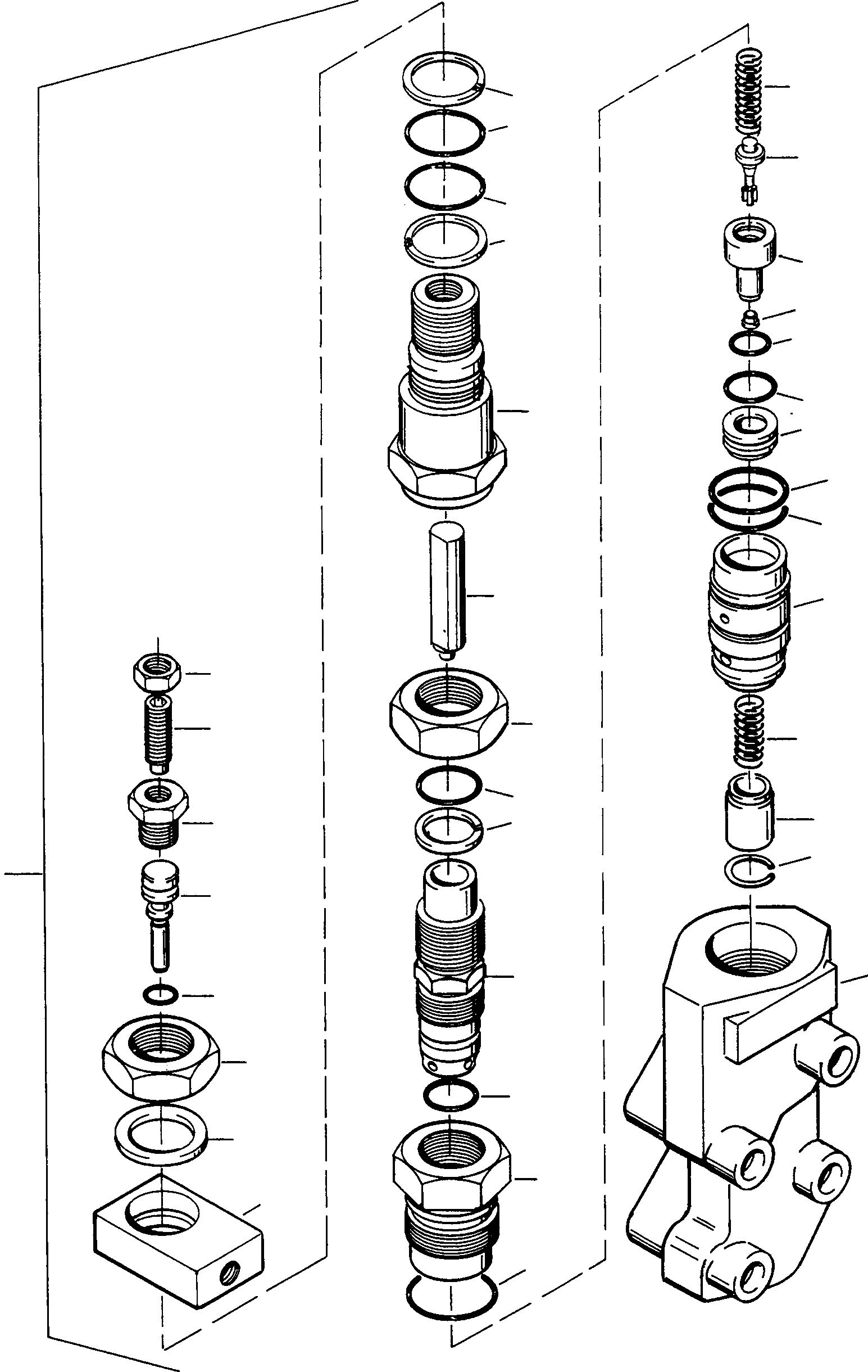 Схема запчастей Komatsu L600D Super - PRESSURE LIMITING КЛАПАН ГИДРАВЛИКА