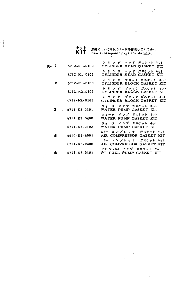 Схема запчастей Komatsu N-855-1 - КОМПЛЕКТ ИНСТРУМЕНТ И РЕМКОМПЛЕКТЫ