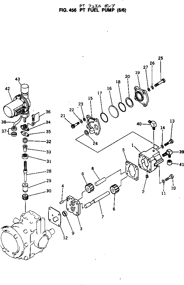 Схема запчастей Komatsu NTO-6-G-1G - - -