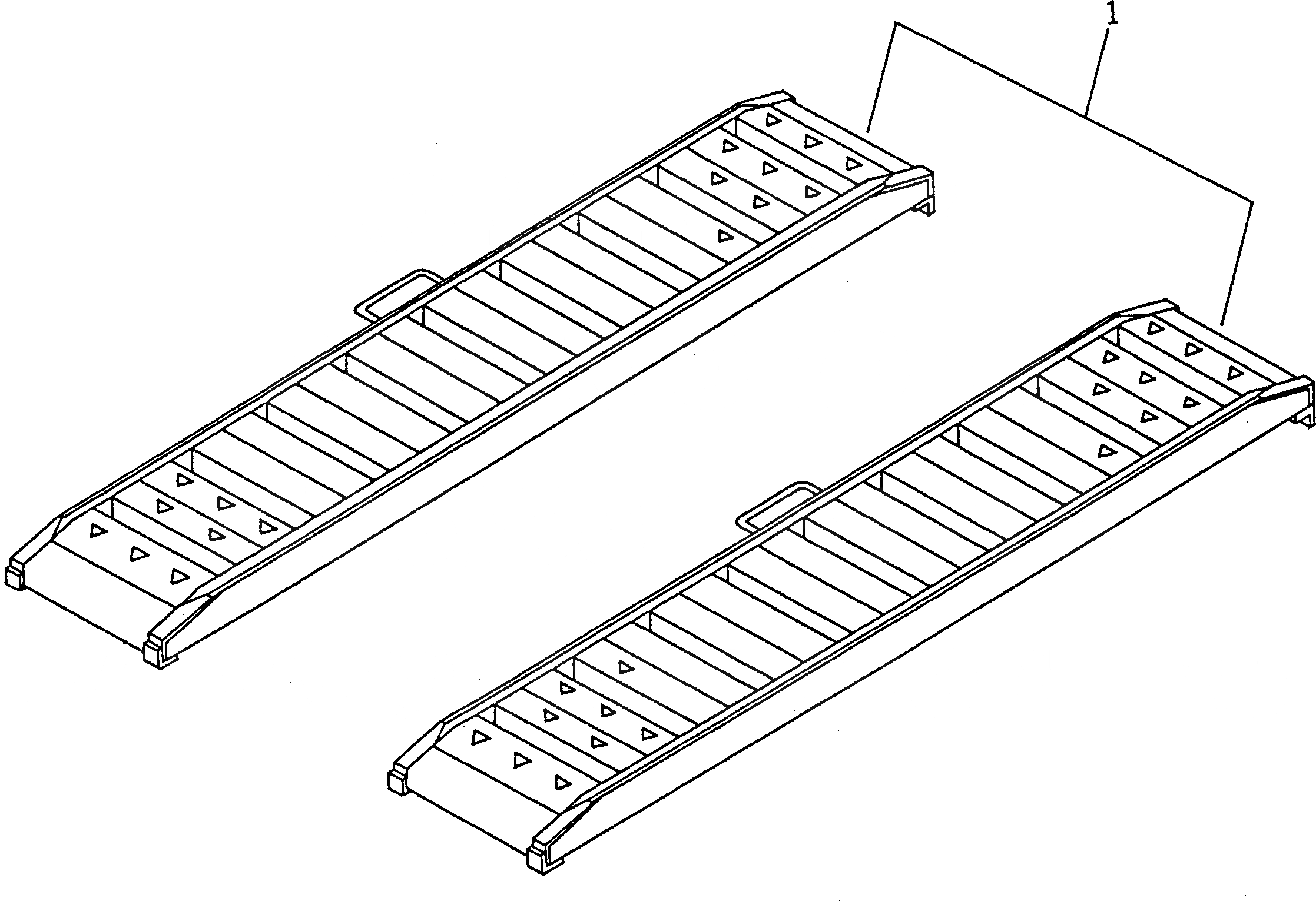 Схема запчастей Komatsu PC01-1 - ПОГРУЗ.ING BRIDGE ХОДОВАЯ