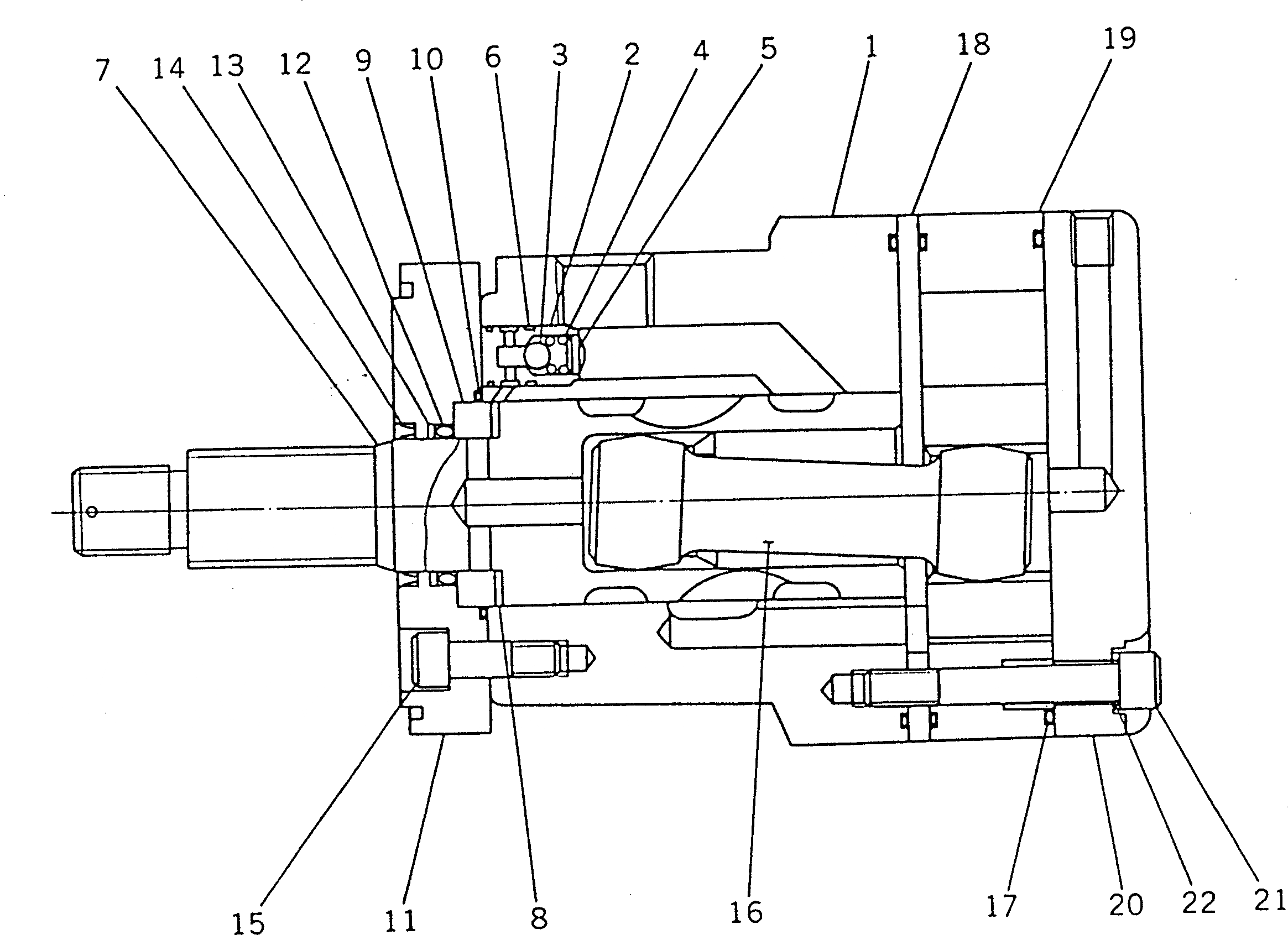 Схема запчастей Komatsu PC02-1A - МОТОР ПОВОРОТА УПРАВЛ-Е РАБОЧИМ ОБОРУДОВАНИЕМ