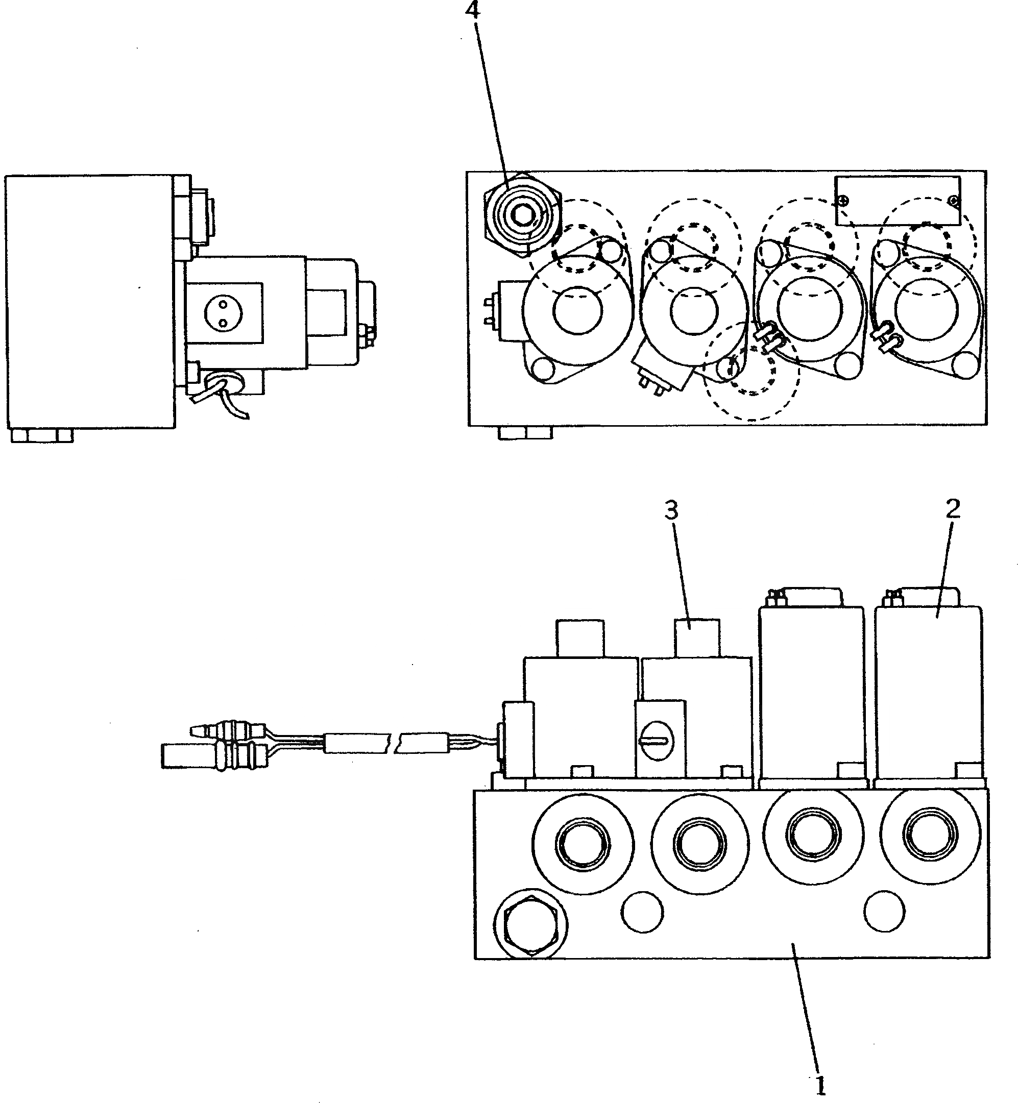 Схема запчастей Komatsu PC05-7 - E.P.C. КЛАПАН (ВНУТР. ЧАСТИ)(№7-) ГИДРАВЛИКА