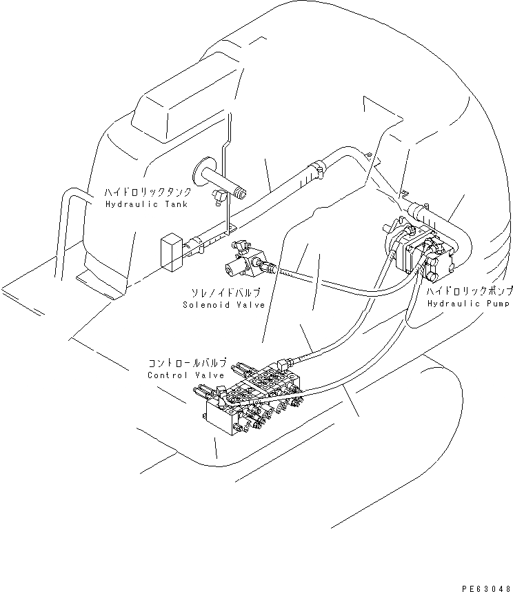 Схема запчастей Komatsu PC05-7 - ЧАСТИ ДЛЯ ПЕРИОДИЧ. ЗАМЕНЫ (/) (ГИДРАВЛ ШЛАНГИ)(№7-) ЧАСТИ BOOK