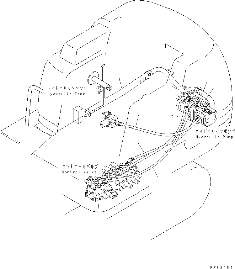 Схема запчастей Komatsu PC07-2 - ЧАСТИ ДЛЯ ПЕРИОДИЧ. ЗАМЕНЫ (/) (ГИДРАВЛ ШЛАНГИ)(№-) ЧАСТИ BOOK