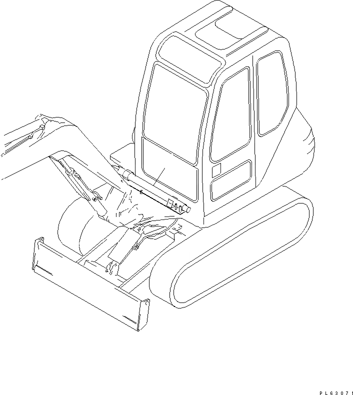 Схема запчастей Komatsu PC10-7 - ГИДРОМОЛОТ(№7777-) ЧАСТИ BOOK